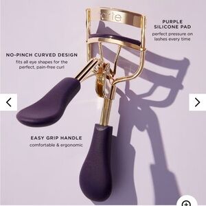 Tarte Gold and Purple Curved Eyelash Curler